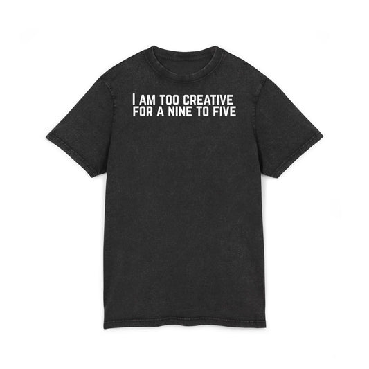 Creative Acid Washed Tee
